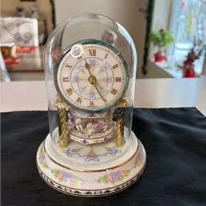 Price Drop🔥🔥Franklin Mint”The Carousel Anniversary Clock” A Collectible Item